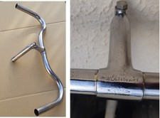 Ancien guidon plat moustache