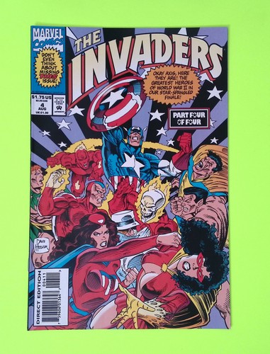 Invaders vol 2 1993 marvel - #4,