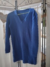 superbe pull long  bleu