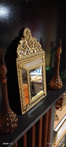Miroir biseauté ancien 60x34 - ,