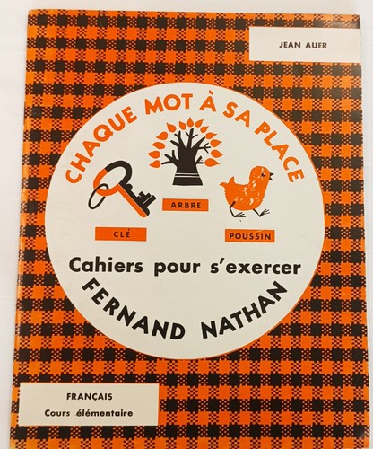 Chaque mot place - mot, à