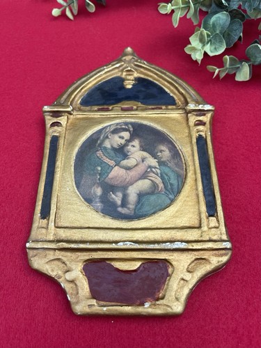 Ancienne plaque religieuse - ancienne,