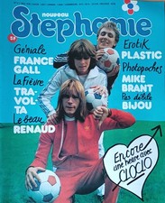 Magazine Stéphanie Renaud Sheila France Gall Sardou Mike Brant Claude François 