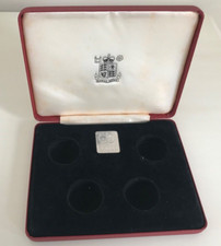 1984 - 1987 Royal Mint Argent Preuve Un 0.5kg Kit Boîte Certificat Pas De Pieces