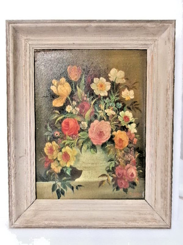 Tableau vintage signé - , g