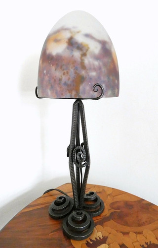Lampe art nouveau déco - art,