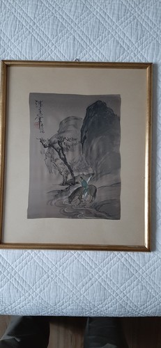 Tableau ancien chinois - ancien,