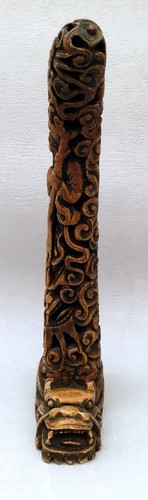 Sculpture chinoise dragon - sculpture, dragon 