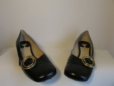 escarpins chloé cuir noir 39