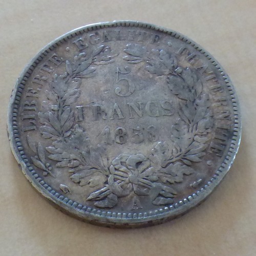 France francs 1850 cérès - 5, 1850-a