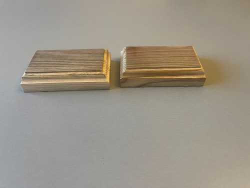 Socles bois brut pour - bois,
