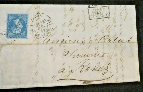 France lettre 29 - france, dec