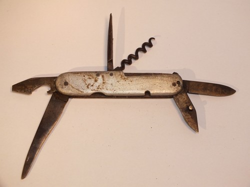 Ancien couteau multifonction - ancien,