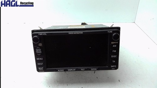 Autoradio toyota corolla verso - corolla,