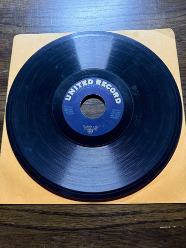 United record rpm a209 - record, 78