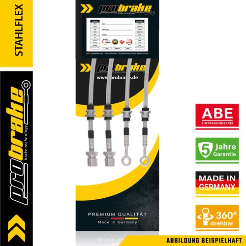 Steel braided brake line - , for