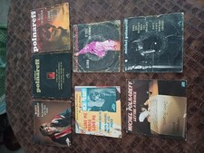 Lot 7 disques vinyles 45 trs michel polnareff