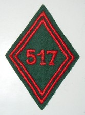 INSIGNE TISSU LOSANGE DE BRAS