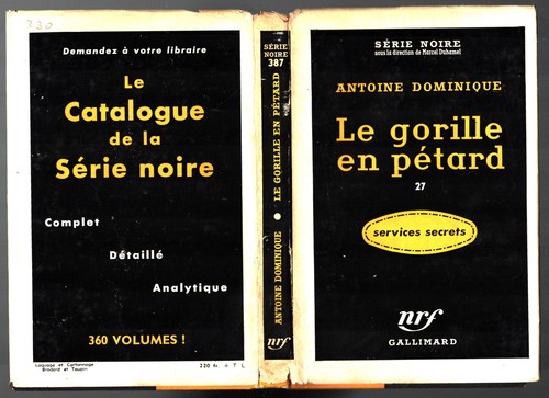 Serie noire 387 - noire, ¤