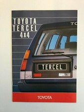TOYOTA TERCEL. 4x4 brochure