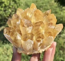 1x Cluster De Citrine Jaune