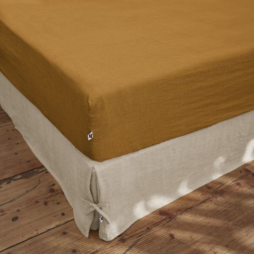 Drap housse 180x200 lin - drap,