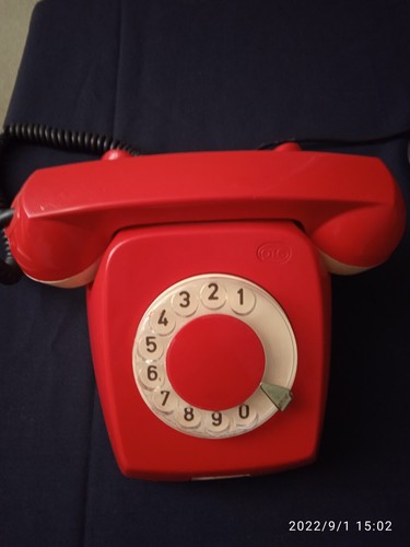 Vintage telephone couleur - vintage,