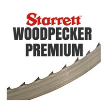 Lame de Scie à Ruban Starrett Woodpecker Premium 2850x19x0,7mm 3 hook bois 285cm