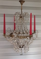 Lustre A Pampilles Chandelier