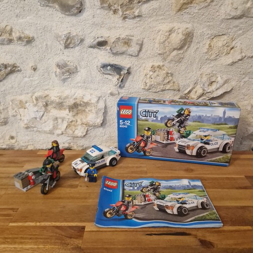 Lego city 60042 pousuite de - city,