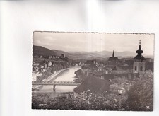 F4831) Carte postale, STEYR en Haute-Autriche - Pont et ville 1958