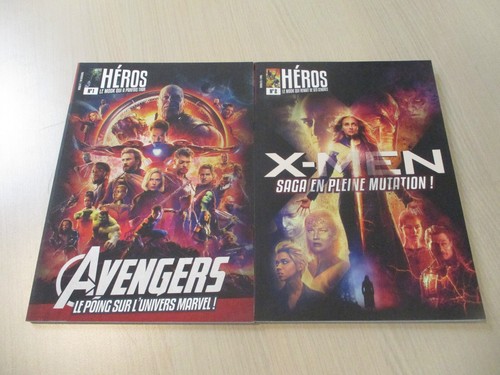 Lot revues heroes t2 - 2, t1