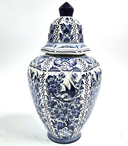 Vintage delft bleu main peint - main,