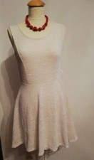 Robe dos nu courte blanche