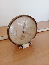 Réveil pendule Horloge mécanique à remontoir jaz vintage