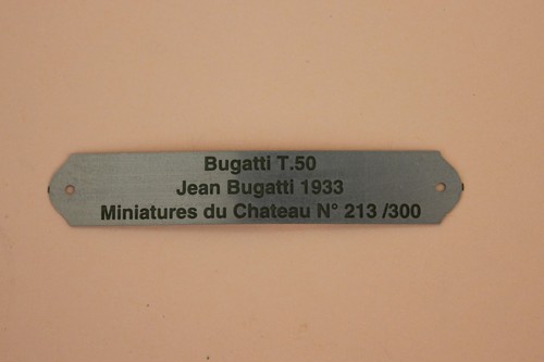 Heco miniatures chateau plaque - heco,