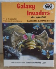 GALAXI INVADERS "API SPAZIALI" GAMATE C1-007 NUOVO