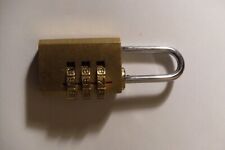 cadenas - acier a code chiffre - bon etat - 5 cm hauteur - 2 cm long