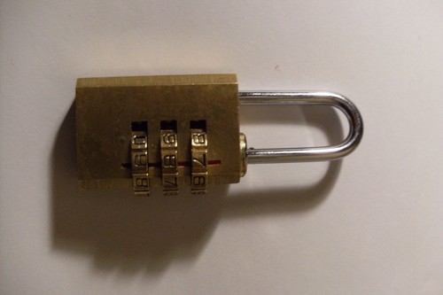 Cadenas acier code - cadenas, chiffre