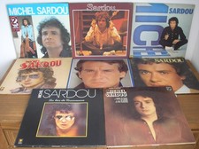 MICHEL SARDOU LOT DE HUIT