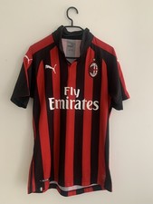 AC Milan 2018/2019 Home Football Shirt Soccer Jersey Puma (M)