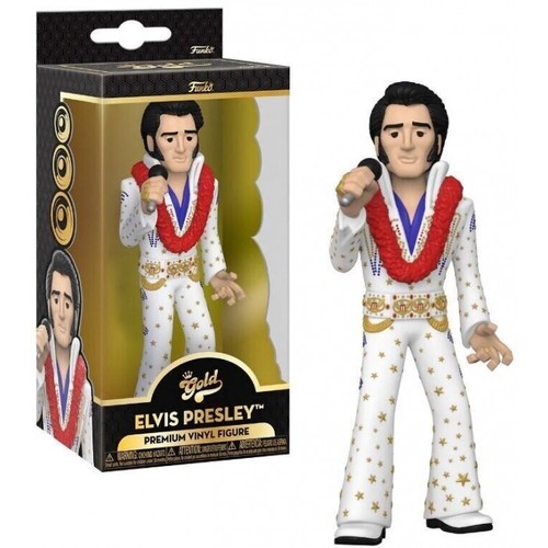Figurine funko vinyle elvis - figurine, or