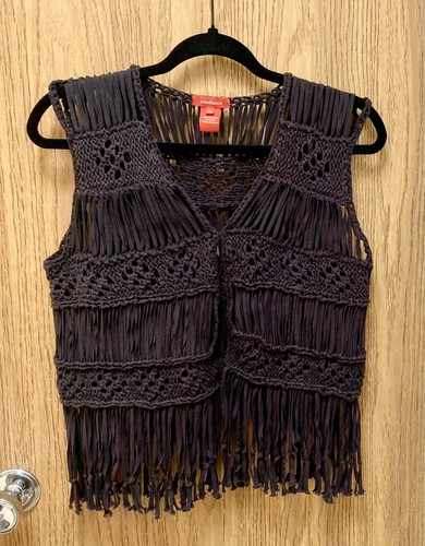 Vintage sundance fringe vest - sundance,