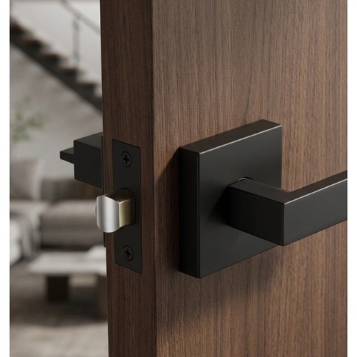 Levier porte noir mat - de,