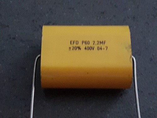 Condensateur efd p60 2uf - condensateur, 2.2uf
