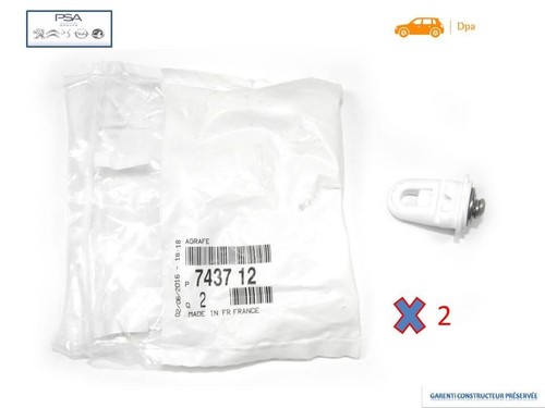 Agrafe clip pare choc - 2x,