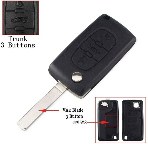 Coque clé boutons - 3,