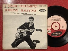 Ep 45t Johnny Hallyday  Vogue 7750