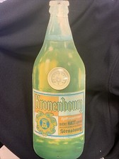 ANCIENNE PLAQUE Thermomètre RARE EN TOLE PUBLICITAIRE BISTROT ANNEES 50