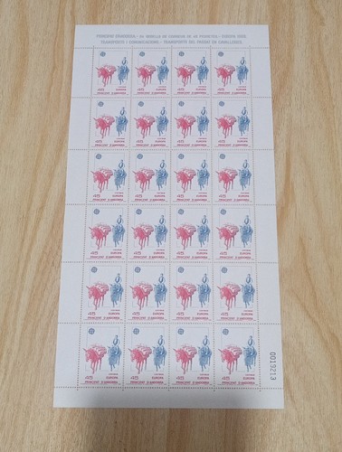 Timbre andorre 191 en - yt,